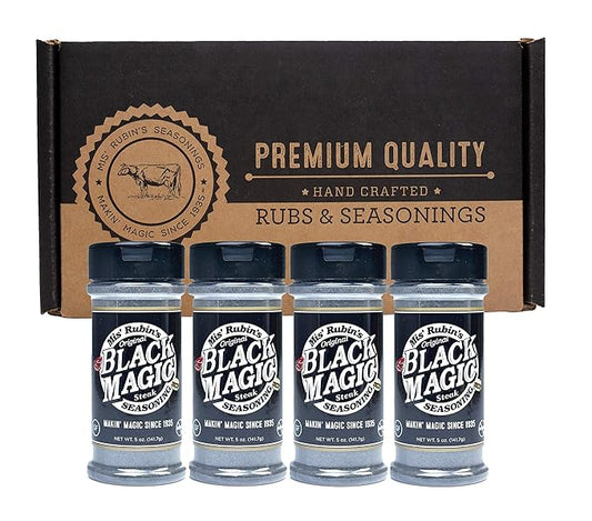 BBQ Rub "Black Magic" Mis??Rubin?™s Steak Rub & Chicken Seasoning: Gourmet Spices