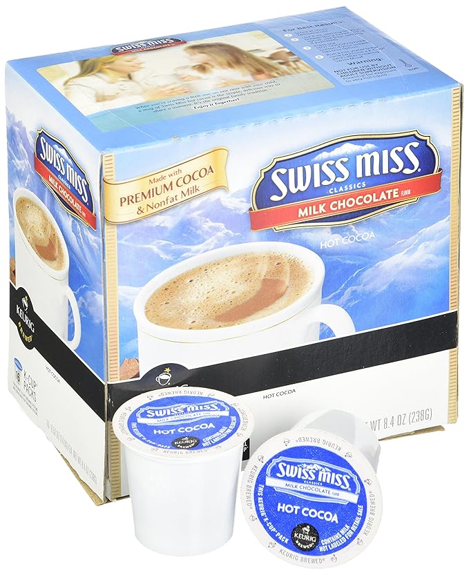 Swiss Miss Keurig K-cups Milk Chocolate Hot Cocoa - 32 Count