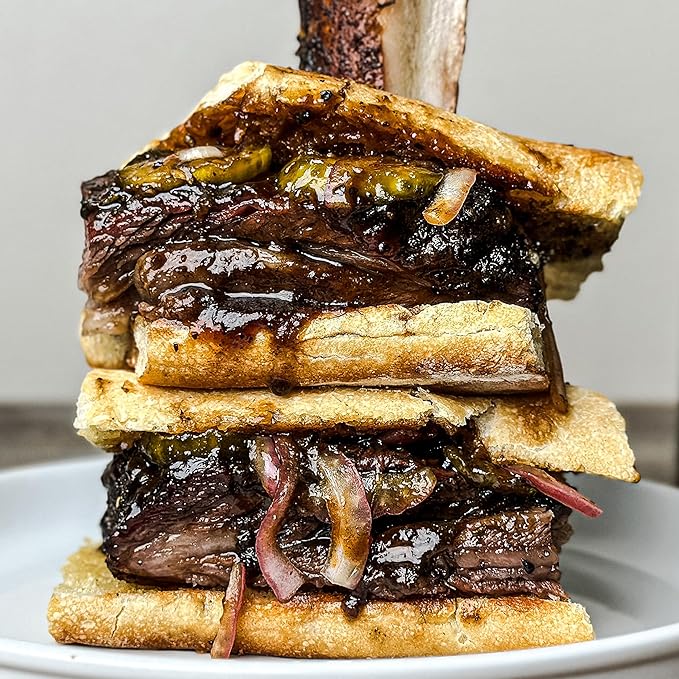 Fire & Smoke Society Black & Tan Steak Seasoning | BBQ Rubs, Steak Rub for Smoking and Grilling Meat | Steaks, Brisket, Burgers Dry BBQ Rubs and Spices | Medium 7 oz