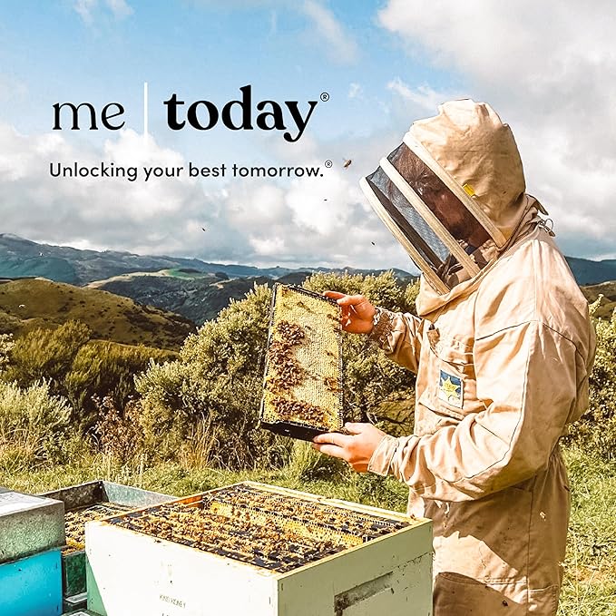 Me Today Manuka Honey, UMF 10+/MGO 261+ from New Zealand Authentic, Raw & Unpasteurized Honey | Raw Manuka Honey for Daily Wellness Support | Delicious Honey Crafted by Bees in 8.8oz
