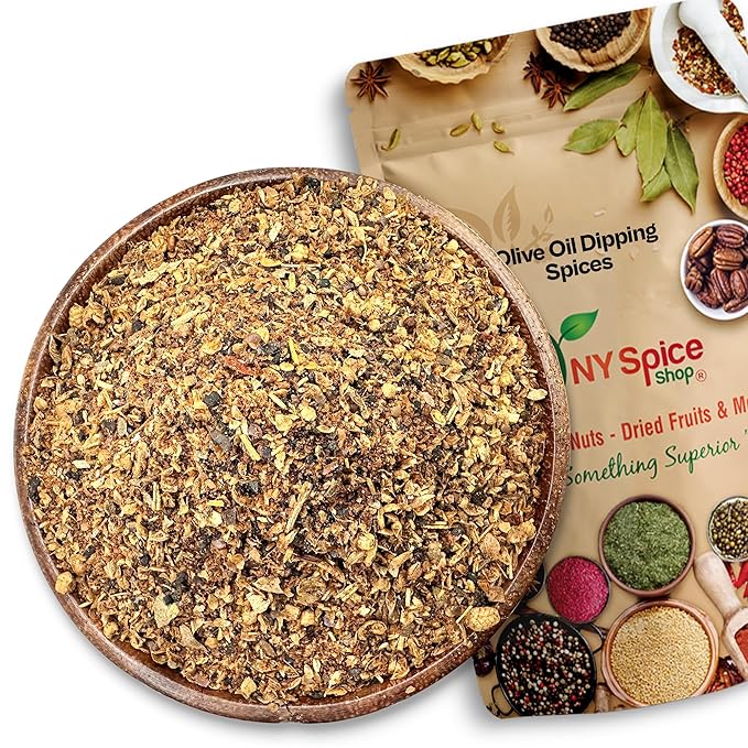 NY Spice Shop Olive Oil Dipping Spices - 1 Pound Bread Dip Seasoning Mix - Spice Blend of Natural Herbs and Mediterranean Style Spices