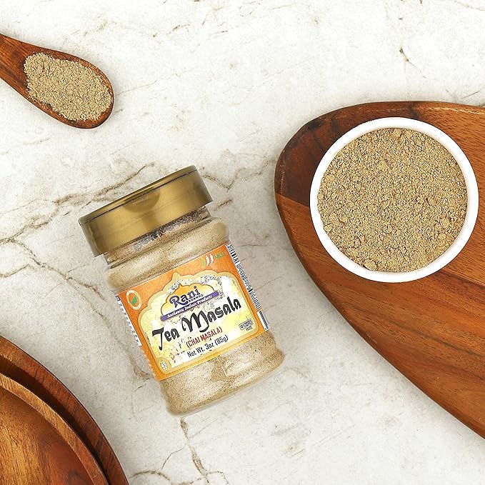 Rani Tea (Chai) Masala Indian Spice Blend 3oz (85g) PET Jar ~ All Natural | Vegan | Gluten Friendly | Salt & Sugar Free | NON-GMO | No Colors | Indian Origin