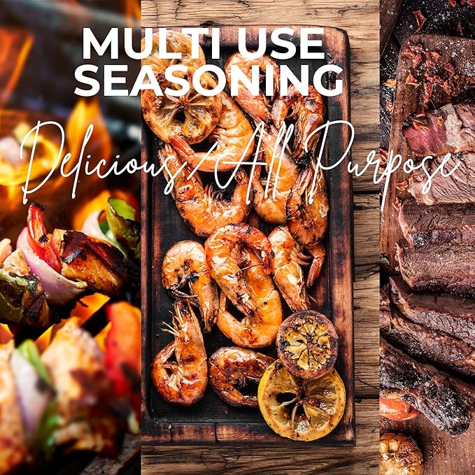 Jake's Famous Santa Maria Seasoning, 22 Oz Grill Seasoning, Tri Tip, Steak, Pork, Chicken, BBQ Rub, Brisket Rub, Sugar Free, Gluten Free, Traditional Style, (1.38 Pounds)