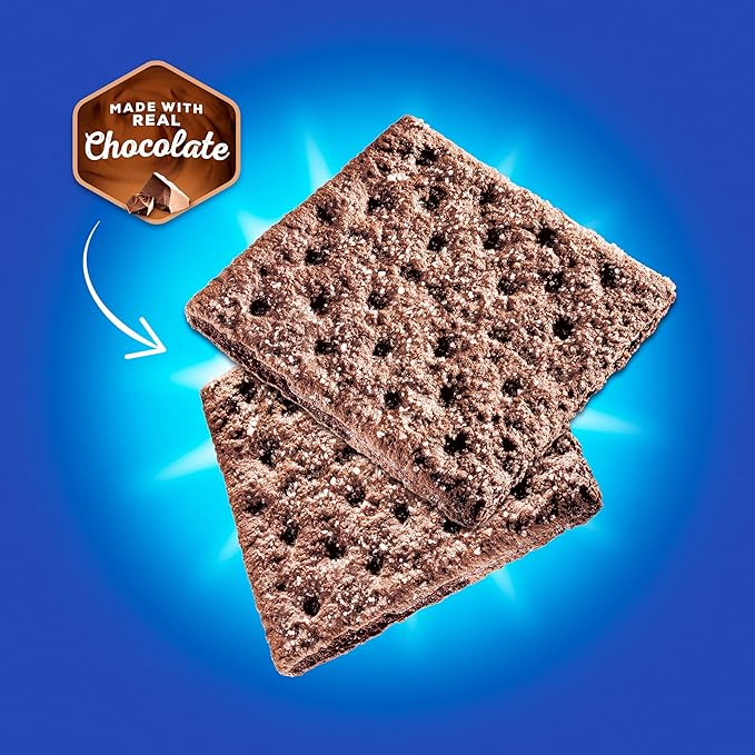 HONEY MAID Fresh Stacks Chocolate Graham Crackers, Bulk Travel Snacks, 6 Boxes (36 Multi Snack Packs)