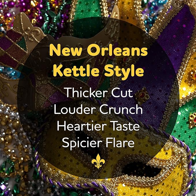 Zappì°??꽓s New Orleans Kettle-Style Potato Chips, Voodoo Flavor ì°????Crunchy Chips with a Spicy Kick, Great for Lunches or Snacking on the Go, 2 Ounce (Pack of 25)