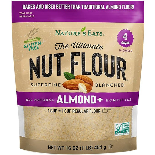 Nature's Eats Ultimate Nut Flour, Almond, 16 Ounce
