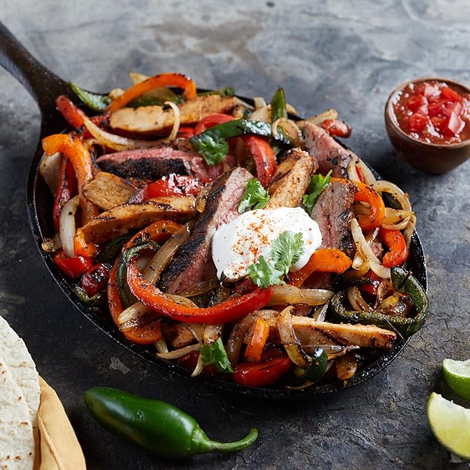 Fire & Smoke Society Taco Secret Taco Seasoning Mix | XLarge Bottle | Fajita Seasoning Mix, Carnitas, Meat, Mexican Spice Blend | MSG Free, Gluten Free, Non-GMO | 9.2 oz