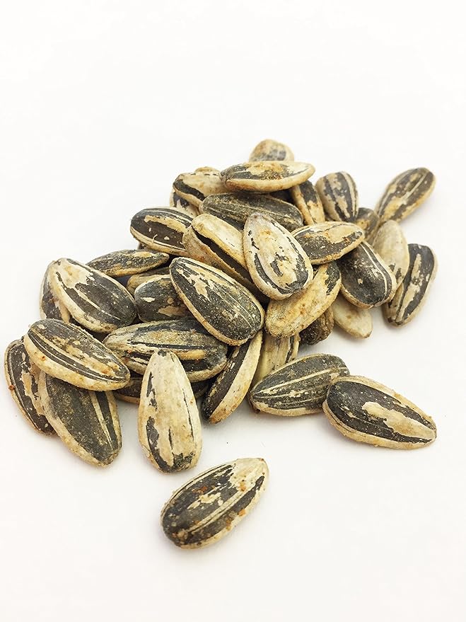 Bricktown Goods Buffalo Wing Flavored Sunflower Seeds - 3 Pack - Boldly Seasoned and Roasted In-Shell Sunflower Seeds - 24 oz Total