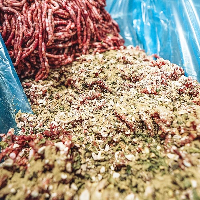 Bearded Butchers Supreme Italian Pizza Seasoning, 18 oz ??For Up to 25 lbs of Meat ??Perfect for Bratwurst, Snack Sticks, Burgers, and Pepperoni ??Includes Parmesan, Tomato, Garlic, and Bell Pepper