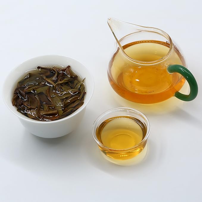 Yunnan Pu'er Tea, 357 Grams, Raw (Tong Qing He) Raw PU'ER, Aged Fermented Puerh Tea, Chinese Sheng Black Tea for Daily Drink and Gift