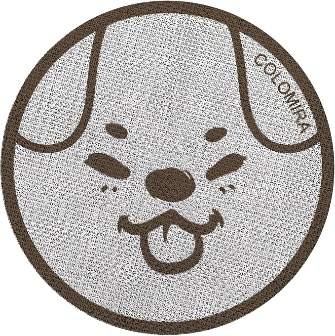 51mm Espresso Puck Screen, Lower Shower Screen, Metal Coffee Reusable Filter for 51mm Espresso Portafilter Basket, 1.7 Thickness(Doggie)