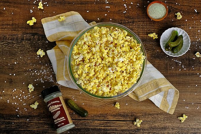 Amish Country Popcorn Medium White Popcorn Kernels, 6LB Bag - Non-GMO, Gluten Free, Hulless, Old Fashioned Popcorn