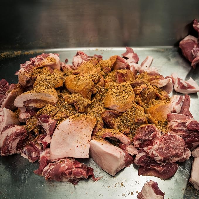 Bearded Butchers Onion and Bell Pepper Seasoning, 15 oz ??For Up to 25 lbs of Meat ??Perfect for Bratwurst, Sausage, and More ??No MSG, No Sugar ??Mild Flavor with Crisp Vegetable Taste