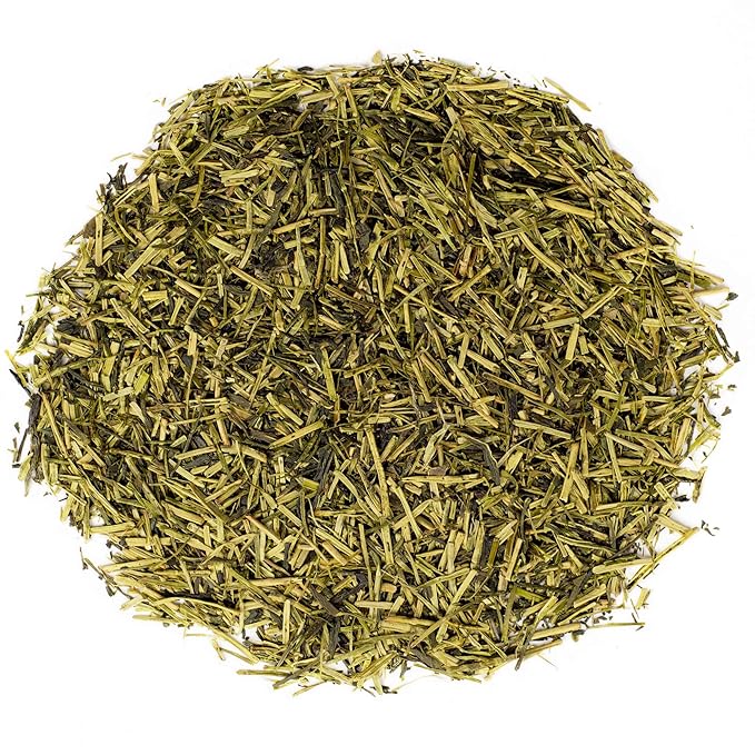 Organic Japanese Kukicha Green Tea | Loose Leaf - 3.5 Oz |Twig Tea - USDA Organic Green Tea | Japanese Tea by Pantenger