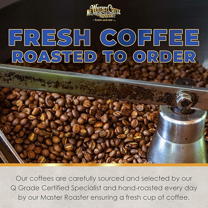 Mt. Whitney Costa Rica Estate Tarrazu Low Acid Coffee (Whole Bean, 12 Oz)