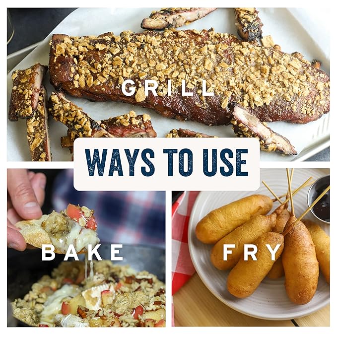 PS Seasoning Apple Pie Rub- Sweet & Smoky Cinnamon BBQ Seasoning for Smoking, Grilling, Baking- Buttery Apple Cinnamon Dry BBQ Rubs and Spices for Grilling Pork Chops, Ribs, Tenderloin, Turkey, 27.1oz