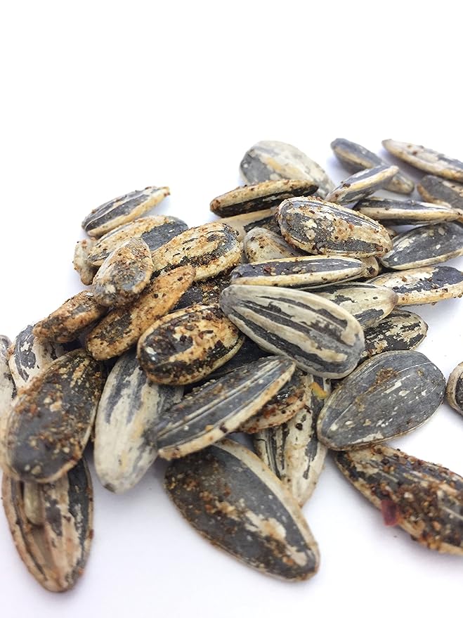 Bricktown Goods Smoked Jalapeno Flavored Sunflower Seeds - Boldly Seasoned and Roasted In-Shell Sunflower Seeds - 8 oz Total