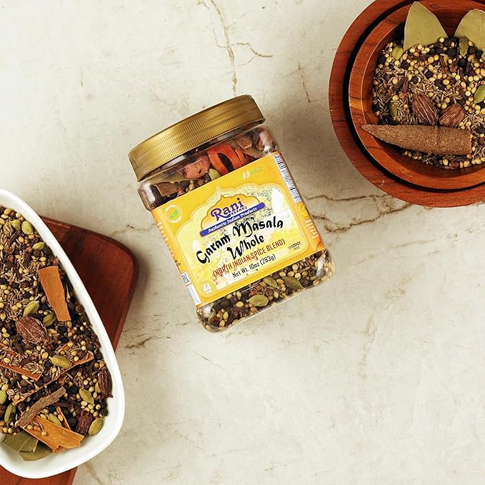 Rani Garam Masala Indian 11 Whole Spices Blend 10oz (283g) PET Jar ~ All Natural, Salt-Free | Vegan | No Colors | Gluten Friendly | NON-GMO | Kosher | Indian Origin