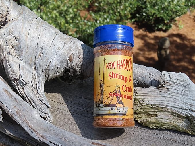 New Harbor Seasoning - Shrimp & Crab | All Natural Seasoning | Perfect for Seafood Boils | Made in America |