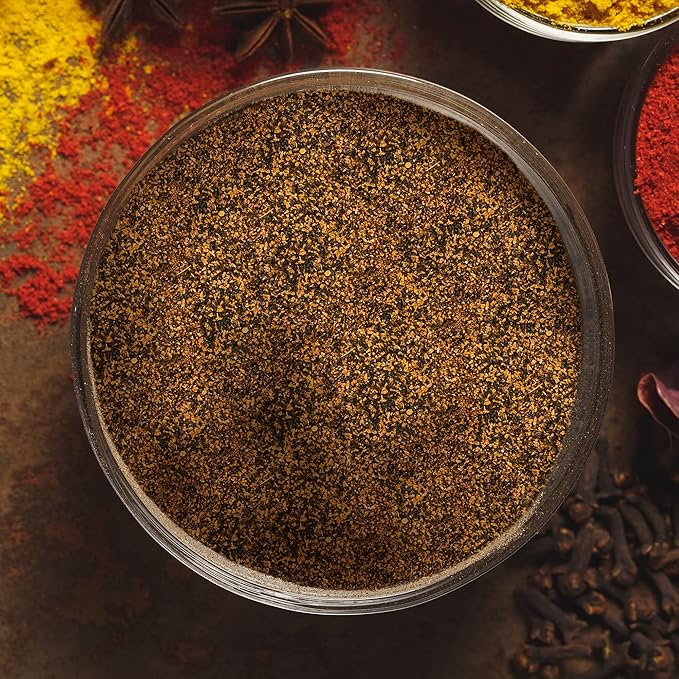GranAroma Dark Chili Powder, 9.6 oz, Chilis & Dry Rubs, Flavorful, Sweet & Spicy
