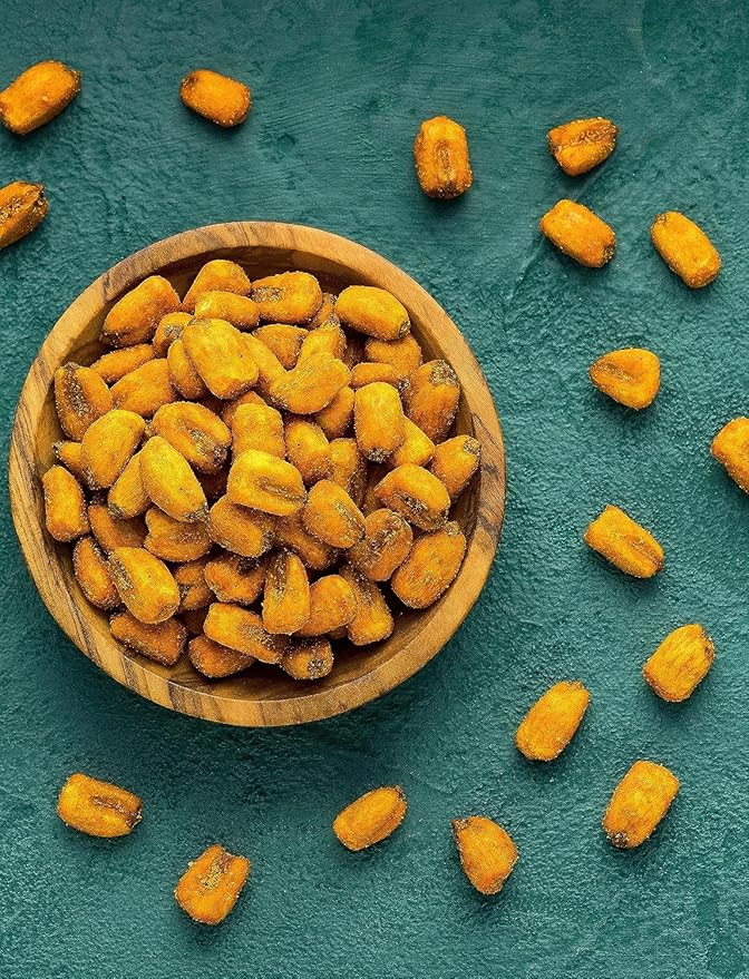 Anna and Sarah Crunchy Corn- Roasted and Salted -Natural Cravings - Original Toasted Corn Kernels Crunchy Snack in Reuseable Jar, 48 oz