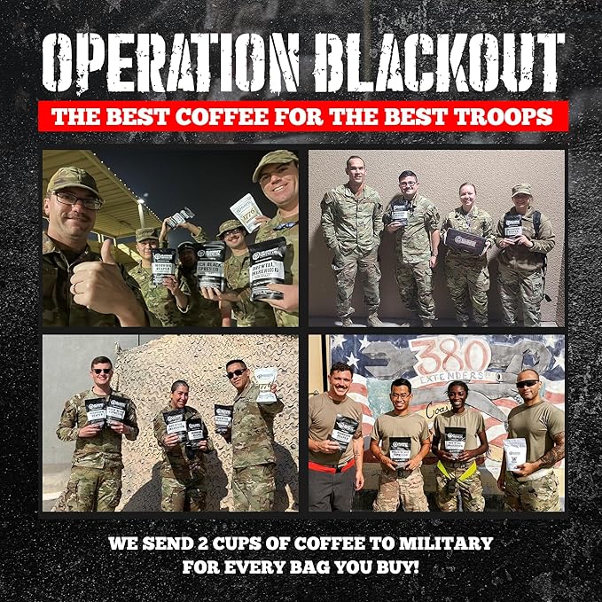 BLACKOUT COFFEE CLIMAX Amaretto, Irish Cream & Kahlua Flavored Coffee Pods ??Premium Arabica, Smooth Taste, Guilt-Free Indulgence ??18 Count Single Serve K-Cups, American Made