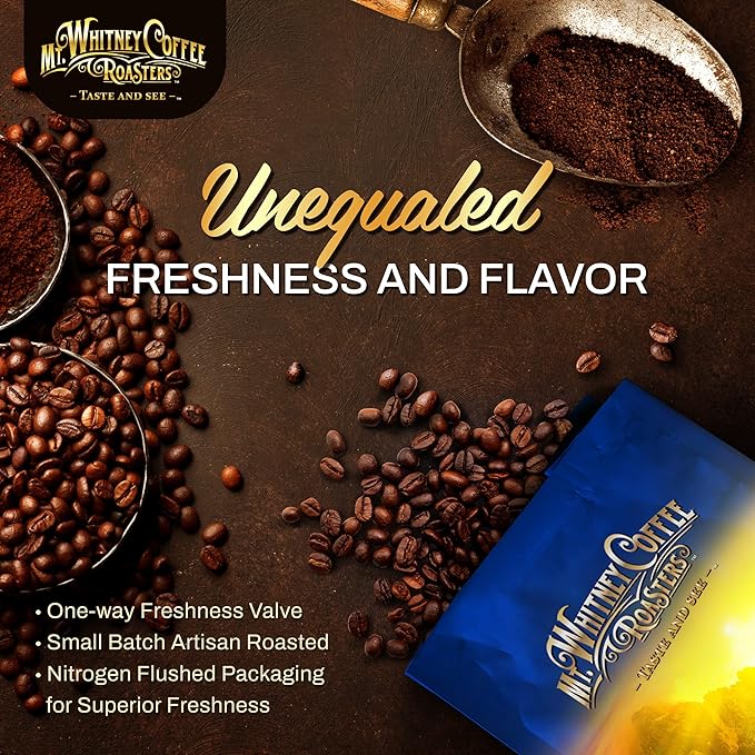Mt. Whitney Guatemala Adiesto Cooperative Organic, Low Acid - Whole Bean Coffee (Whole, 2 lb)