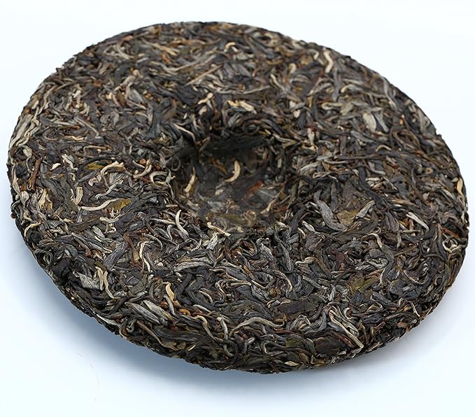 Yunnan Pu'er Tea, 357 Grams, Raw (Tong Qing He) Raw PU'ER, Aged Fermented Puerh Tea, Chinese Sheng Black Tea for Daily Drink and Gift
