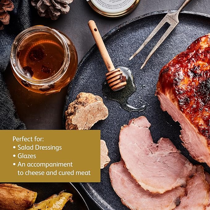 TruffleHunter - White Truffle Honey - Acacia Honey Condiment - 4.24 Oz