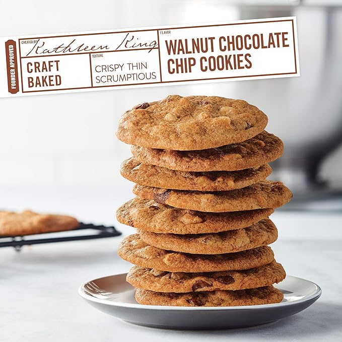 Tate's Bake Shop Walnut Chocolate Chip Cookies, 4 - 7 oz Bags