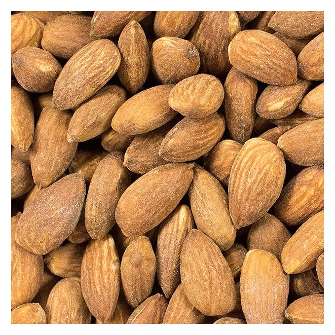 Almonds Roasted Salted, 25 Lbs. Bulk Case, Kosher