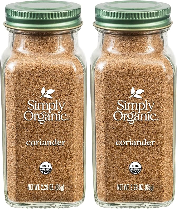 Simply Organic, Coriander Powder, 2.29 Oz (Pack of 2)