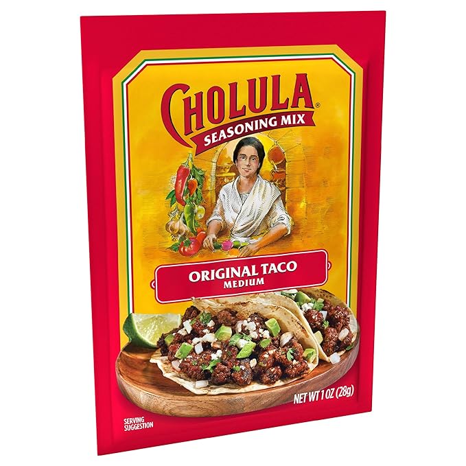 Cholula Original Taco Seasoning Mix, 1 oz (Pack of 12)