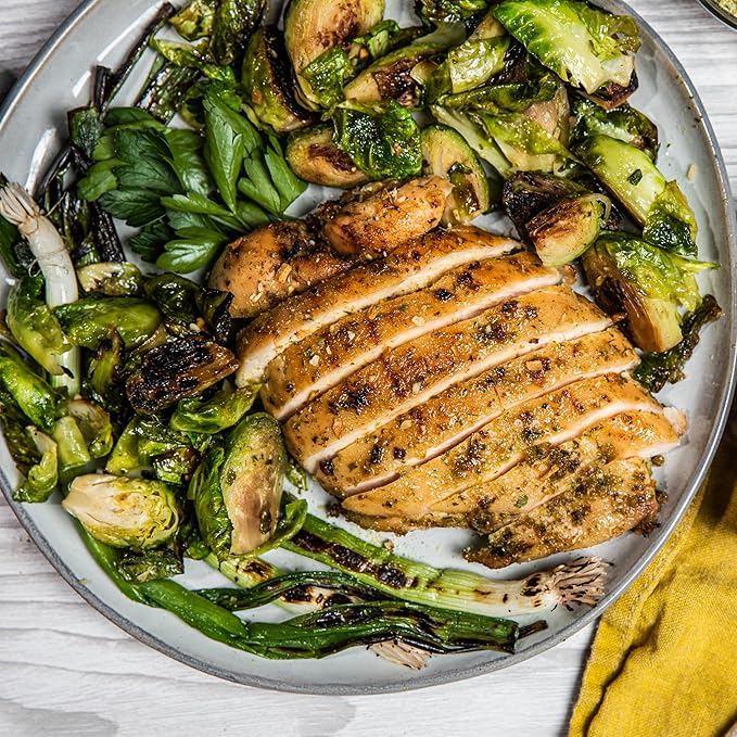 Fire & Smoke Society Onion Butter All Purpose Seasoning | BBQ Rubs for Smoking and Grilling | Steak, Grilled Chicken, Pork, Burgers | Onions, Green Herbs, White Pepper | M 6 oz