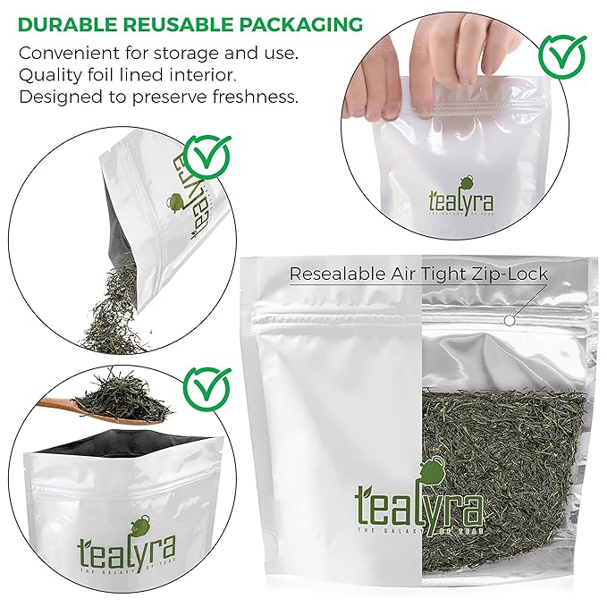 Tealyra - Premium Gyokuro Kokyu - Japanese Green Tea - Finese Loose Leaf Tea - Good Priced for High Grade Japanese Tea - 100g (3.5-ounce)
