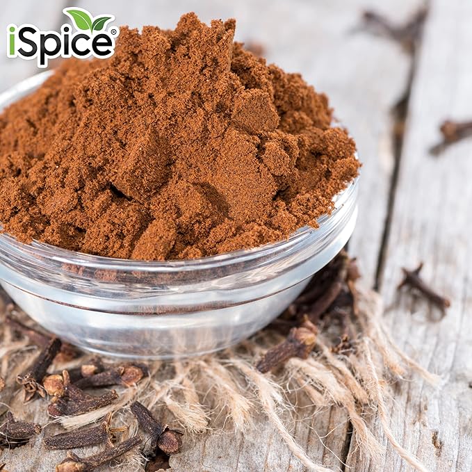 iSpice PREMIUM GROUND CLOVES | Pure and Fresh |Essential Kitchen Herbs |5.3oz (152g)