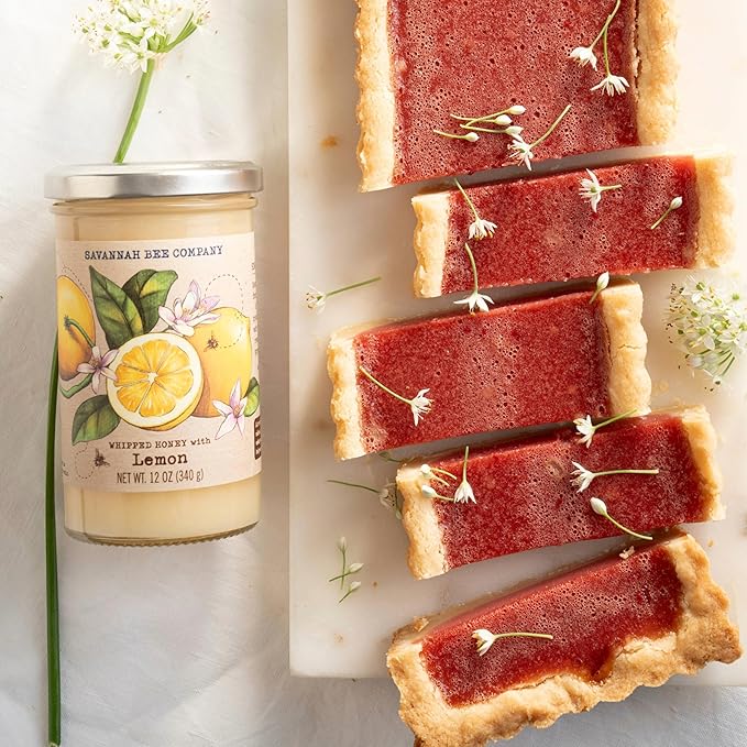 Savannah Bee Company Whipped Honey - All Natural Spreadable Honey