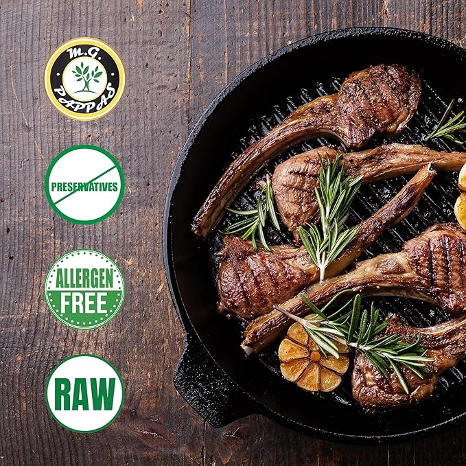 M.G. PAPPAS Rosemary Infused Olive Oil - High Polyphenol Rich Extra Virgin Olive Oil Unfiltered - Over 500mg/Kg - Cold Pressed Greek EVOO Award Winning - Rosemary Oil Cooking 12.7 Oz
