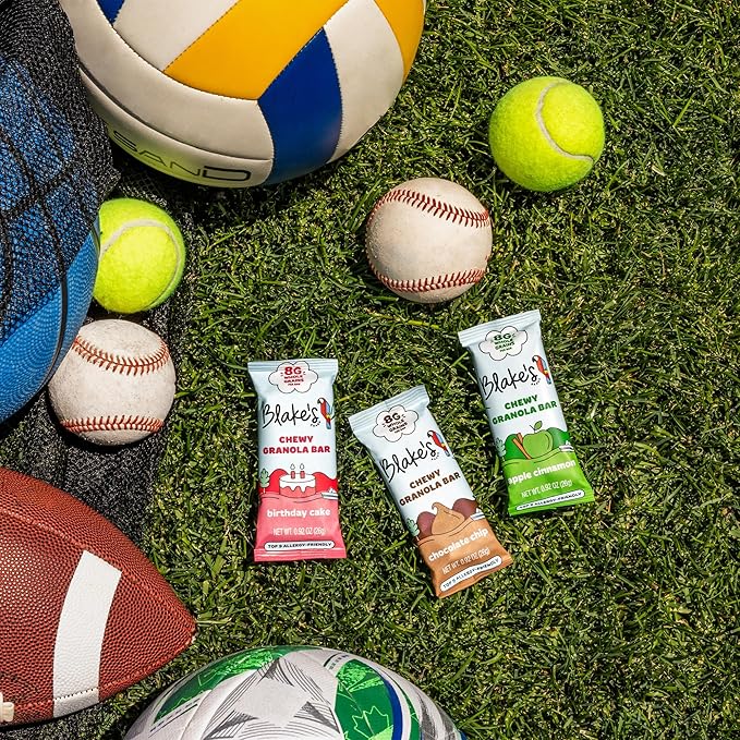 Blake’s Seed Based Chewy Granola Bars — Variety Pack (24 Count), Vegan, Gluten Free, Nut Free & Dairy Free, Healthy Snacks for Kids or Adults, School Safe, Low Calorie Soy Free Snack