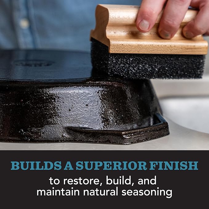 CLARK???Seasoning Oil for Cast Iron Skillets 12oz - 100% Plant-Based Coconut Oil - Mineral Oil for Skillets, Griddles - Food Grade Mineral Oil for Cookware