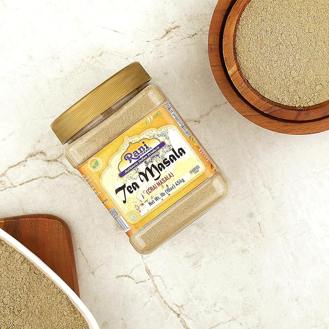 Rani Tea (Chai) Masala Indian Spice Blend 16oz (1lb) 454g Bulk PET Jar ~ All Natural | Vegan | Gluten Friendly | Salt & Sugar Free | NON-GMO | No Colors | Indian Origin