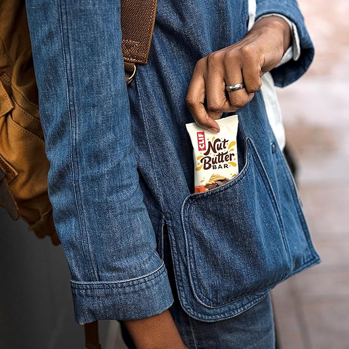 CLIF Nut Butter Bar - Variety Pack - Peanut Butter Filled Energy Bars - Non-GMO - USDA Organic - Plant-Based - Low Glycemic - 1.76 oz. (12 Count)