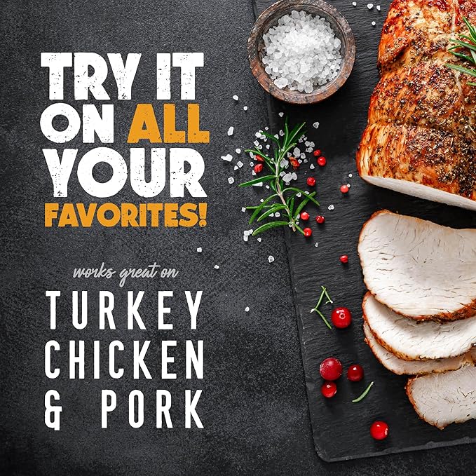 Grillaholics Chipotle Honey Bourbon Turkey Brine Kit – 16 oz Bag for Smoking, Roasting, Grilling & Deep Frying | Juicy Holiday & Thanksgiving Turkey