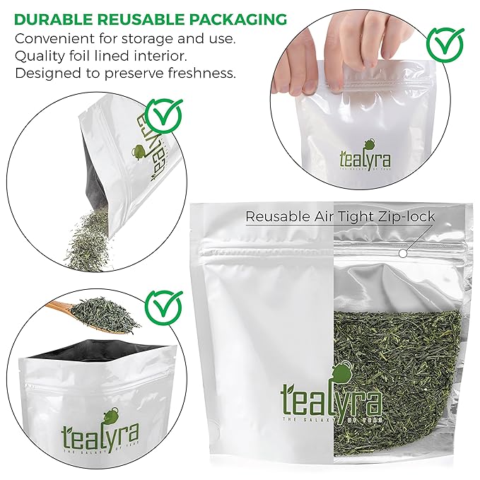 Tealyra - Premium Gyokuro Kokyu - Japanese Green Tea - Finese Loose Leaf Tea - Good Priced for High Grade Japanese Tea - 200g (7-ounce)