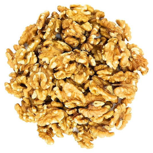 Anna and Sarah California Raw Walnuts-Halves & Pieces 48 Oz -100% Natural, No Preservatives, Non-GMO, Kosher, Vegan, No Salt, Shelled Walnuts in Resealable Bag, 3 Lbs