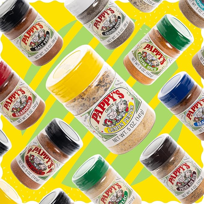 Pappy's Seasonings (Lemon Pepper, 5oz)