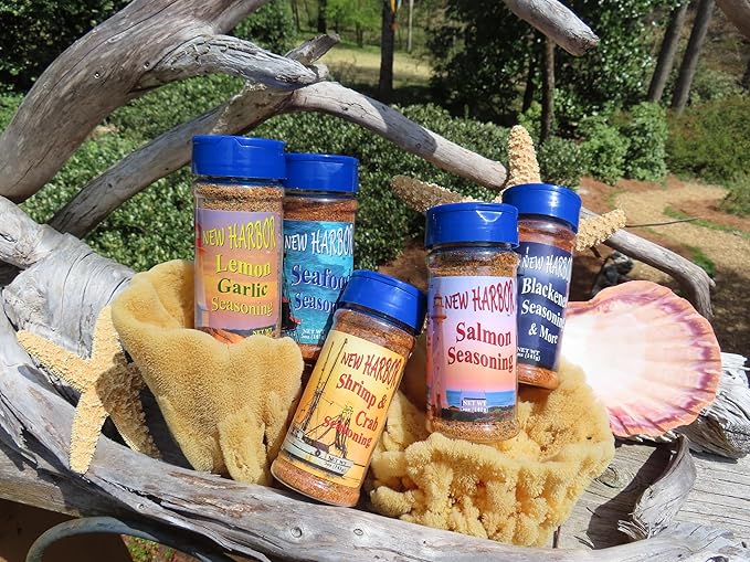 New Harbor Seasoning - Variety Pack | All Natural Seasoning | Perfect for Grilling and Gifting | Made in America |