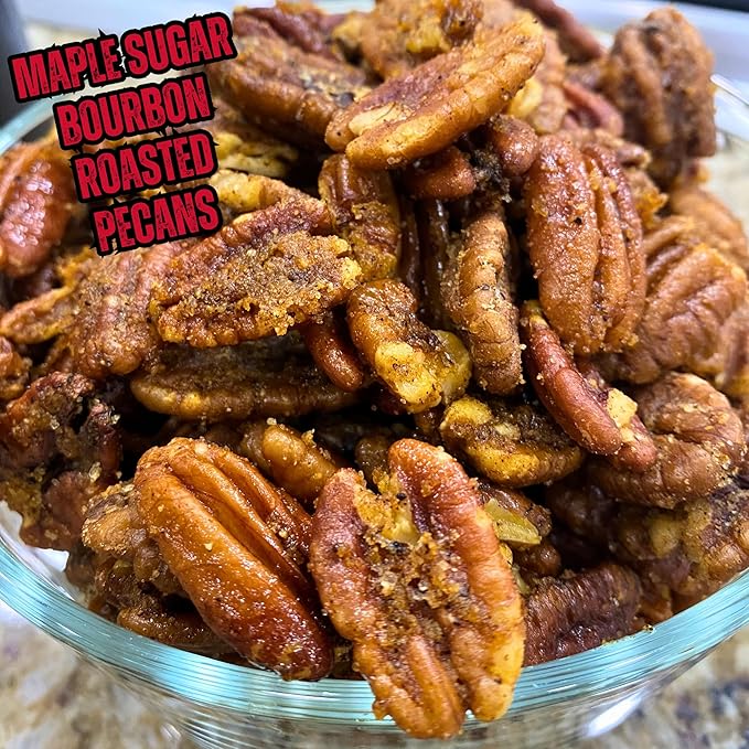 Delightfully Sweet & Smoky Maple Bourbon BBQ Seasoning Rub ??Rich Gourmet Maple Sugar Flavor That Elevates Pork, Ribs, Ham, Bacon, Chops & Butts ??Runnin??Wild Foods, 10.7oz