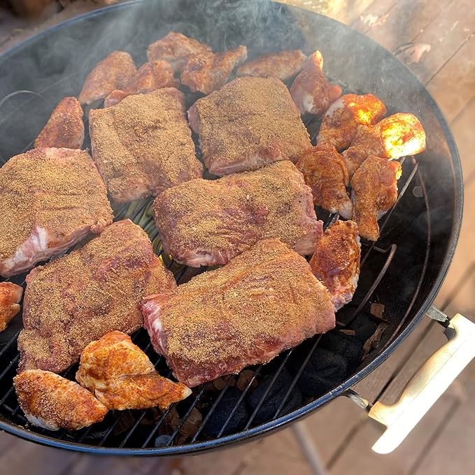 Gourmet Honey BBQ Rub and Seasoning | Pork Rub | Chicken Rub | Rib Rub| Salmon Rub | Runnin??Wild Foods, 5.7 ounces