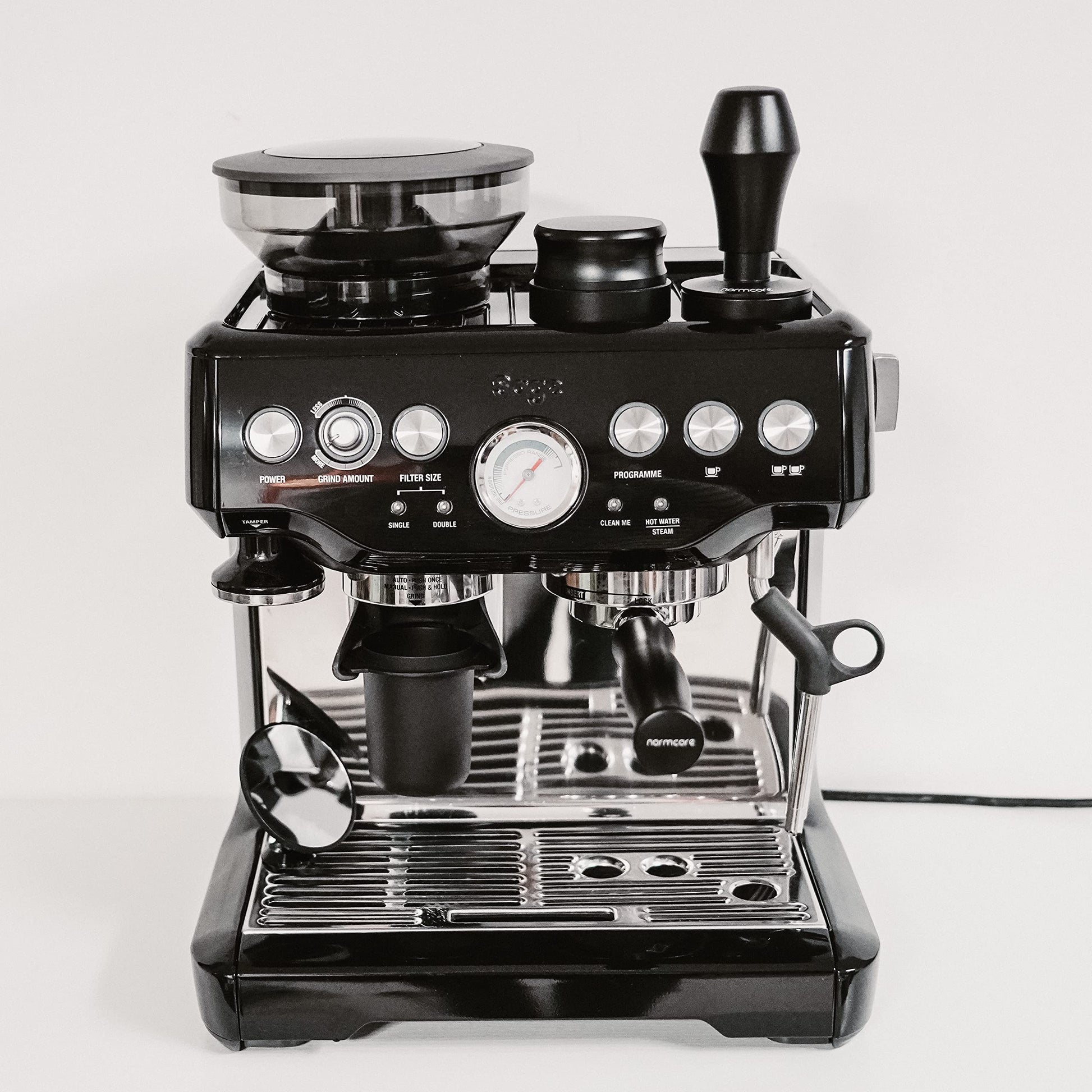 Normcore V4 Coffee Tamper 53.3mm - Spring-Loaded Tamper - Barista Espresso Tamper with 15lb / 25lb